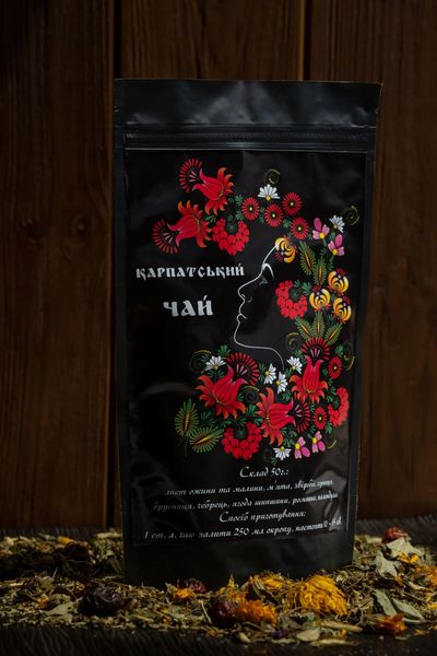 Подарунковий чай етно КАРПАТСЬКИЙ ЧАЙ 01434 фото